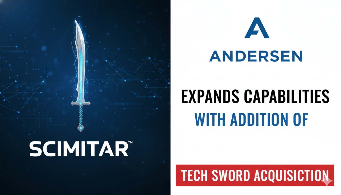 Business professionals shaking hands in a modern office setting representing a strategic partnership in consulting.