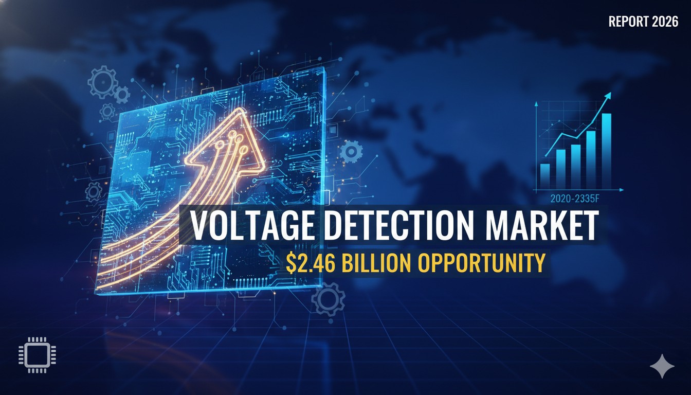 Graph showing Voltage Detection System Market growth from 2020 to 2035