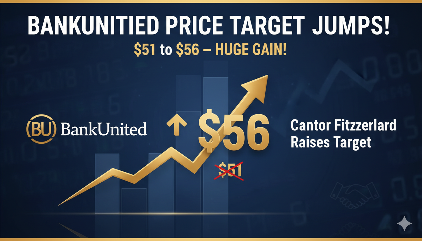 BankUnited headquarters building exterior with modern architecture and company signage
