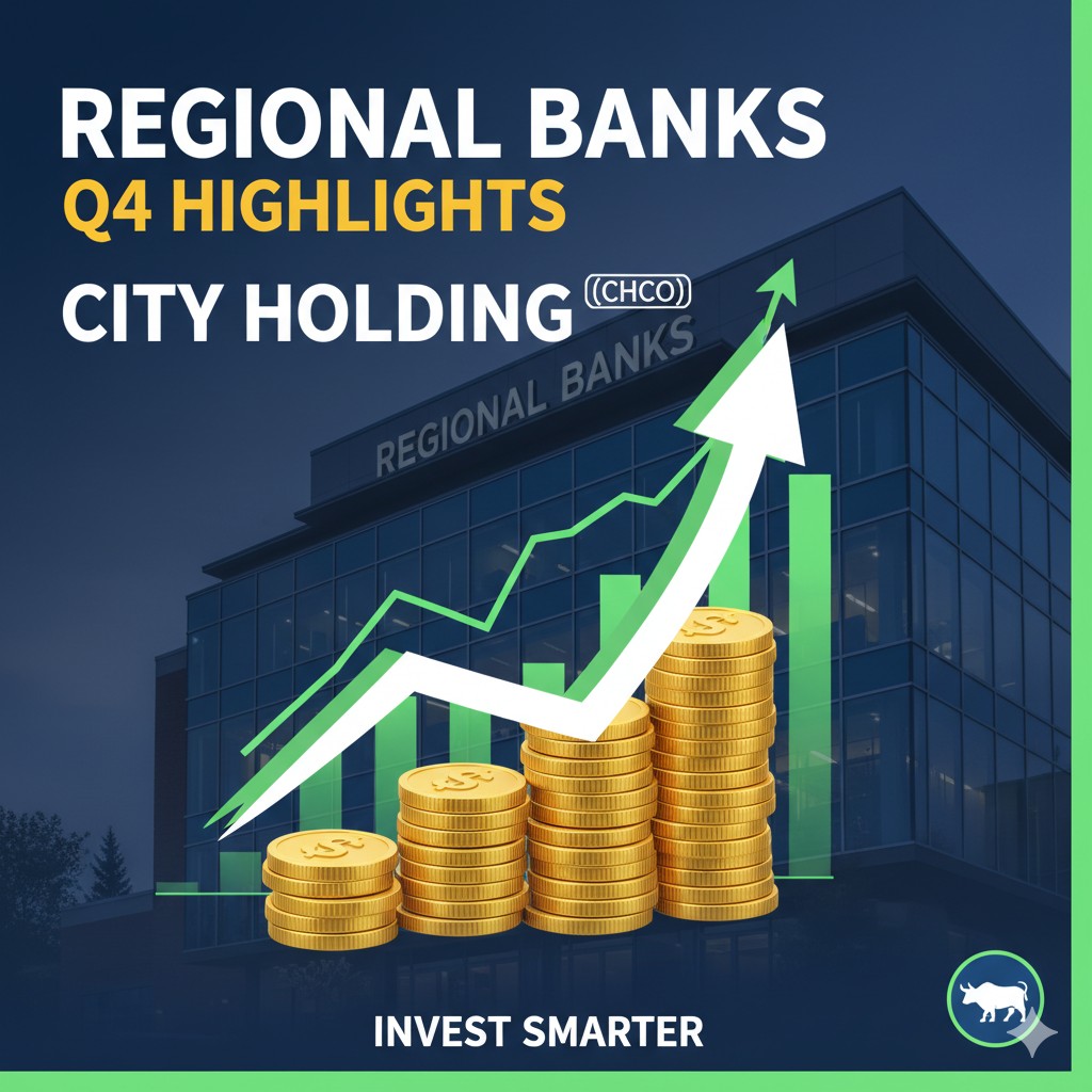 City Holding Company NASDAQ:CHCO stock chart and regional bank financial highlights for Q4 2025 earnings